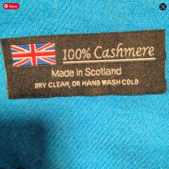 Buyer Beware! "100% Cashmere Made in Scotland" scarves - Picture 6 of 12
